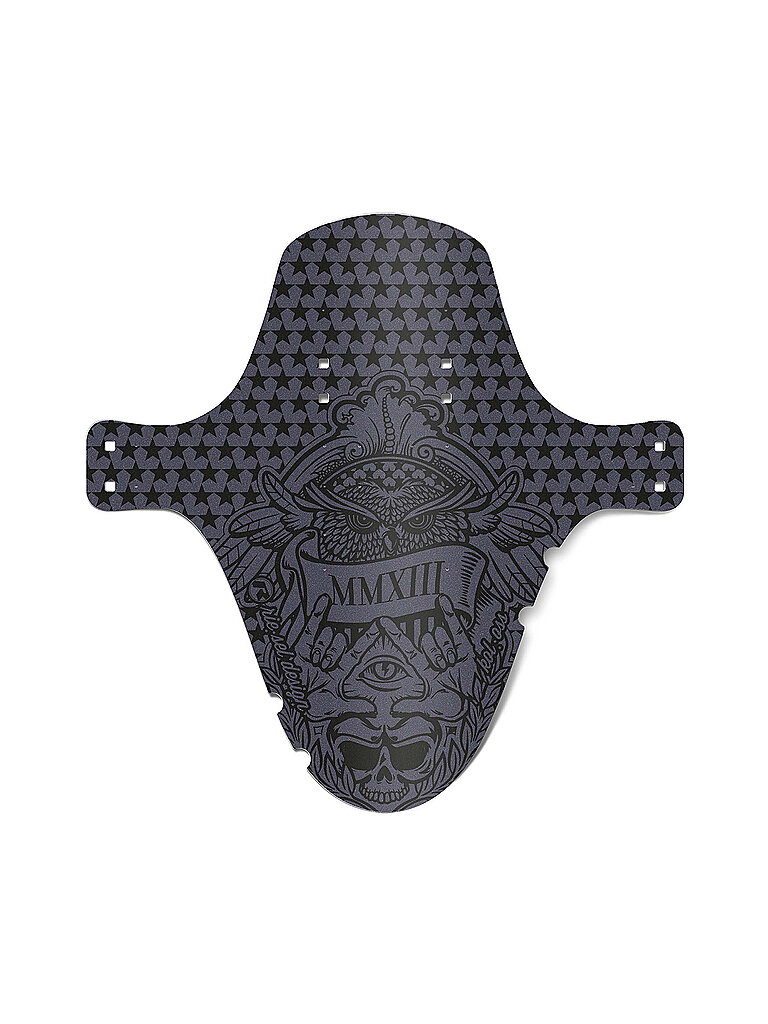 RIESEL DESIGN Mudguard kol:oss Illuminati schwarz